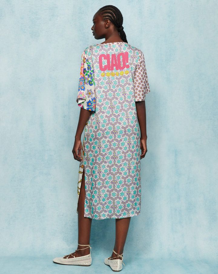 Me369 Stephanie Placket Maxi Dress 70897