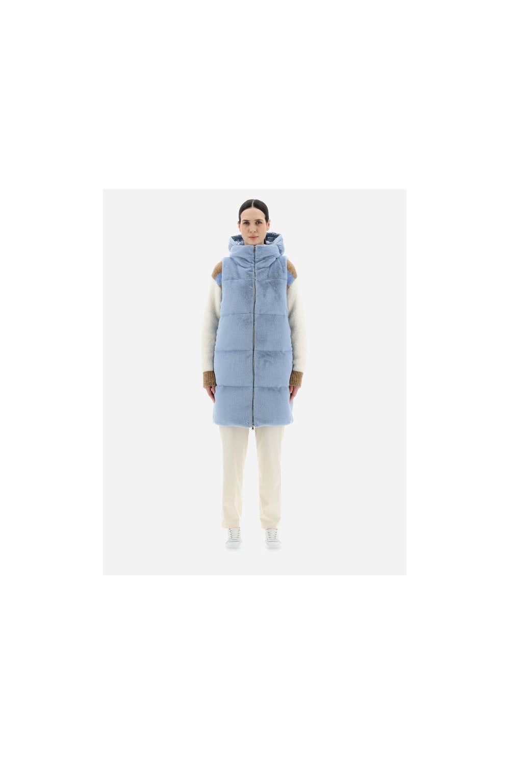 Herno Faux Fur Gilet PI001729D