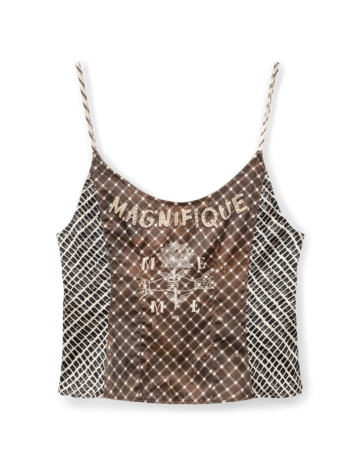 Me369 Adline Corset Tank Top