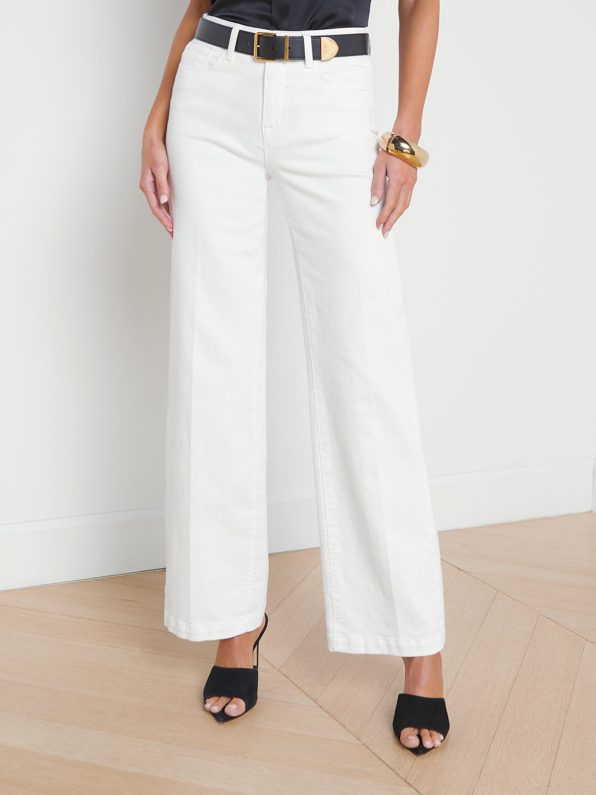 L'Agence Scottie Wide Leg Jean 2859ISK
