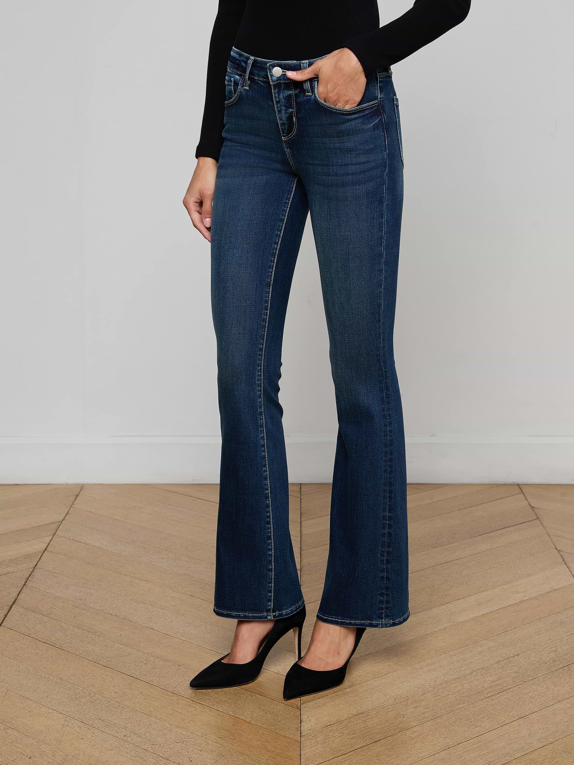 L'Agence Cara Low-Rise Bootcut Jean 2968PWH