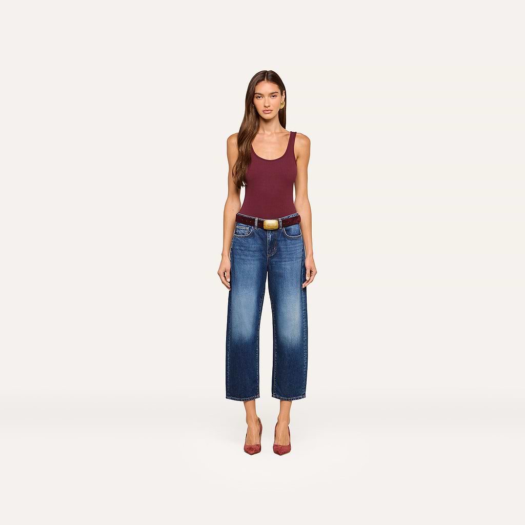 L'Agence Mallis H/R Bow-Leg Jean 2987CYO