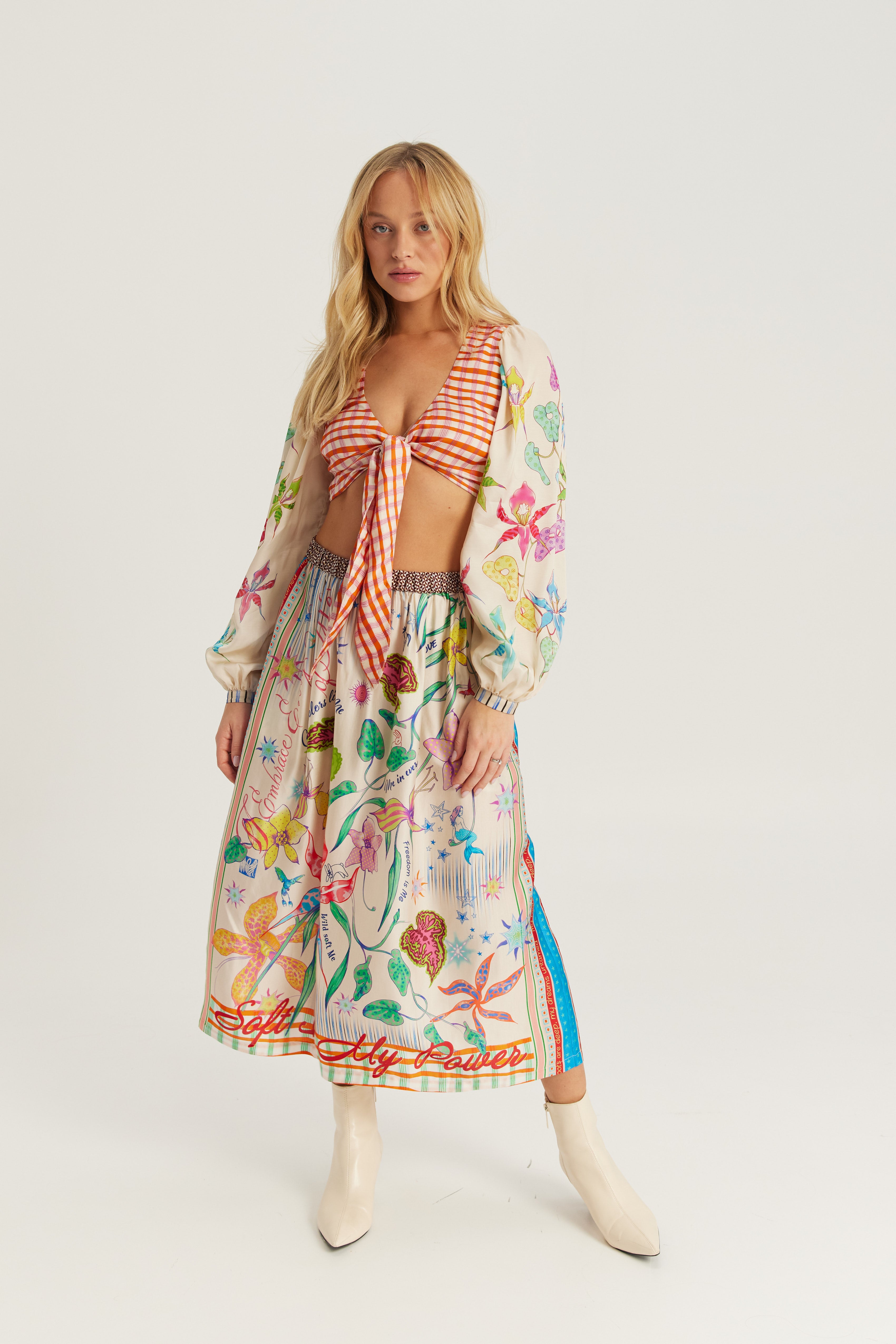Me369 Talia Tie Front Top L31513