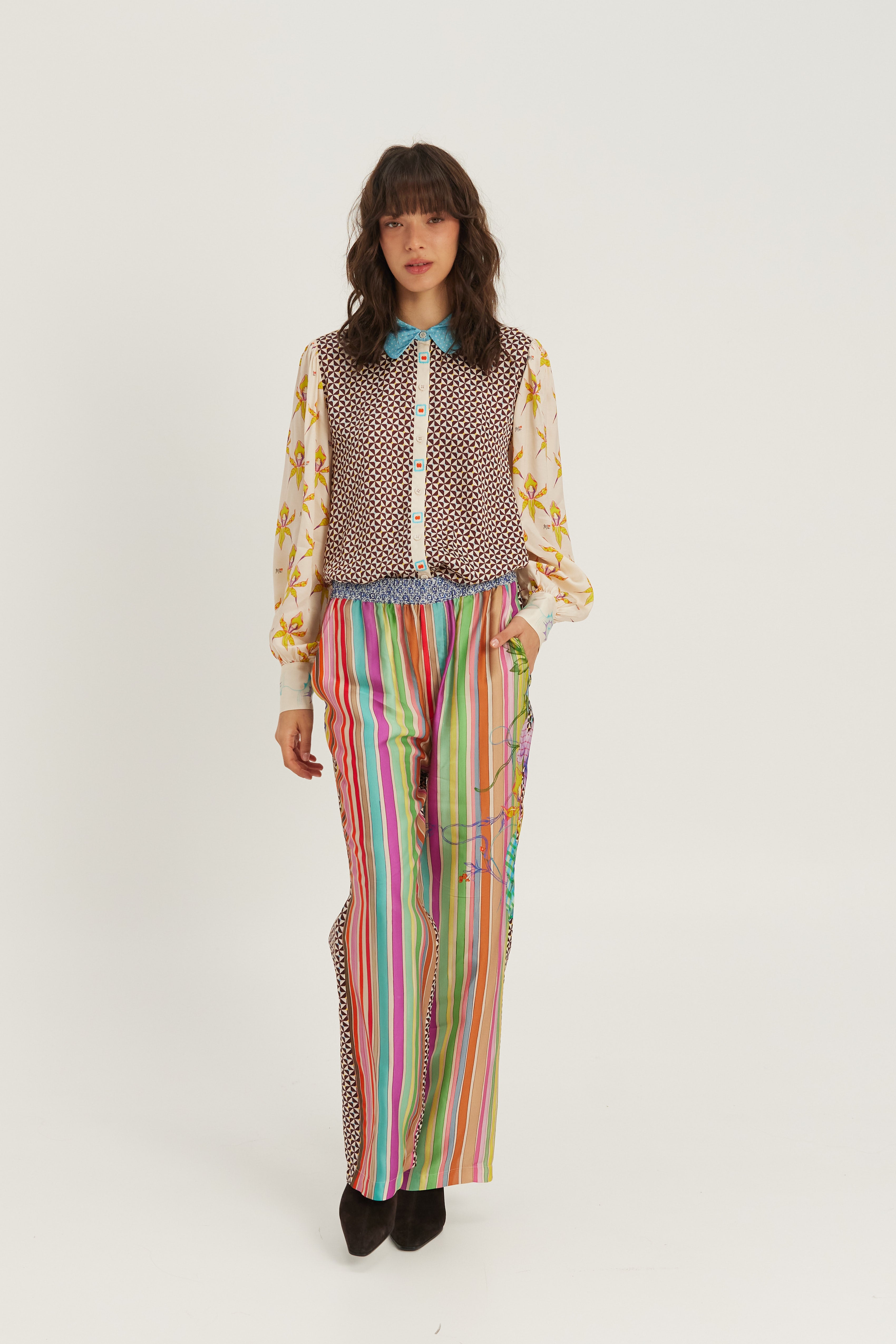 Me369 Sola Puff Sleeve Shirt L31510