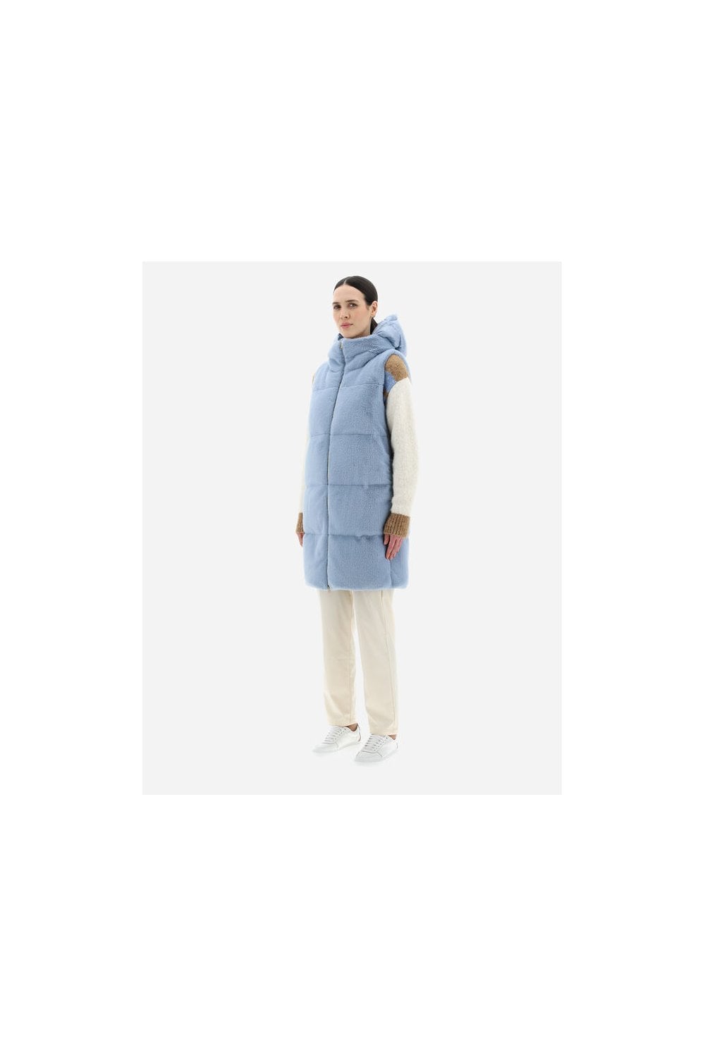 Herno Faux Fur Gilet PI001729D