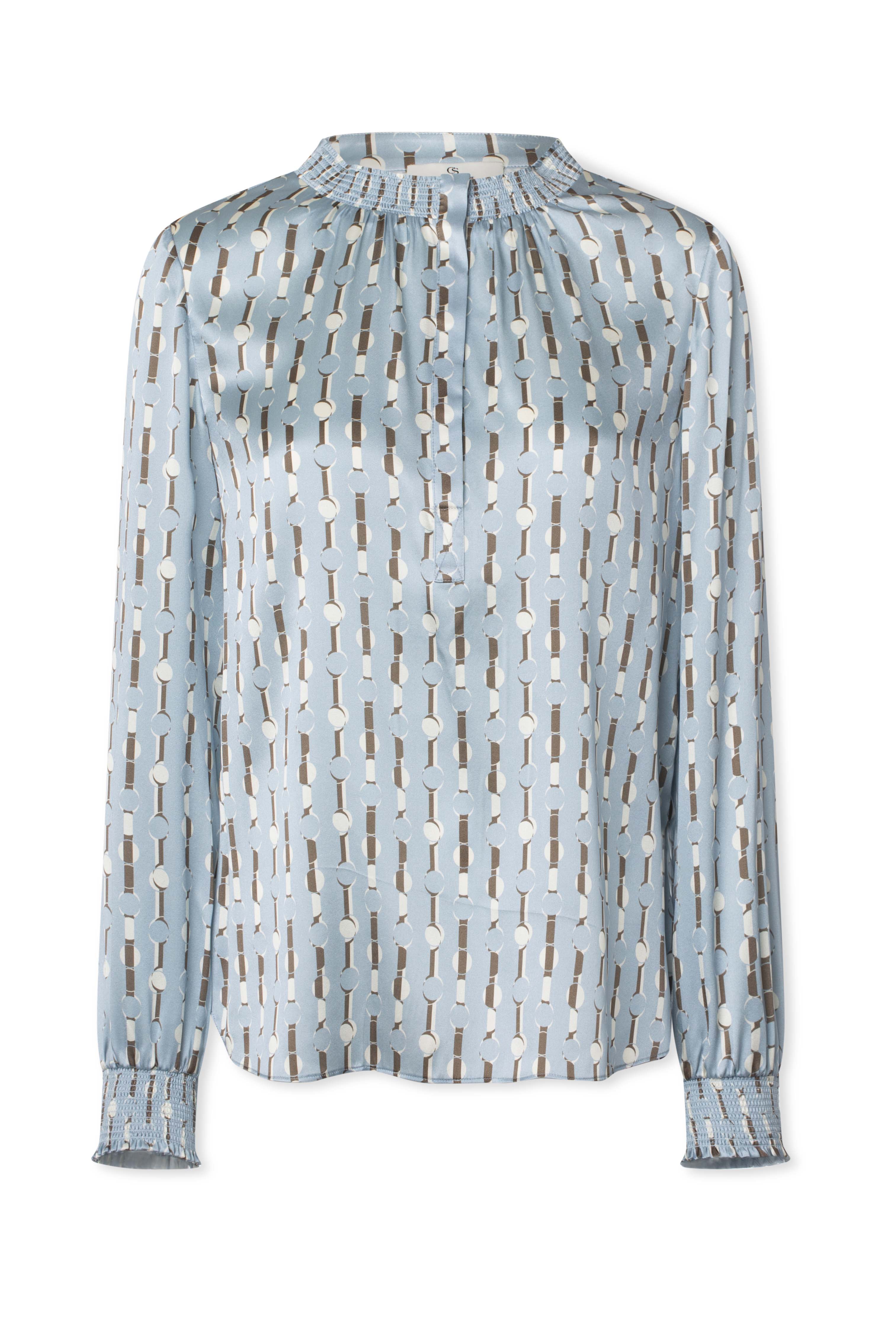 Charlotte Sparre Smock Neck Top  3209