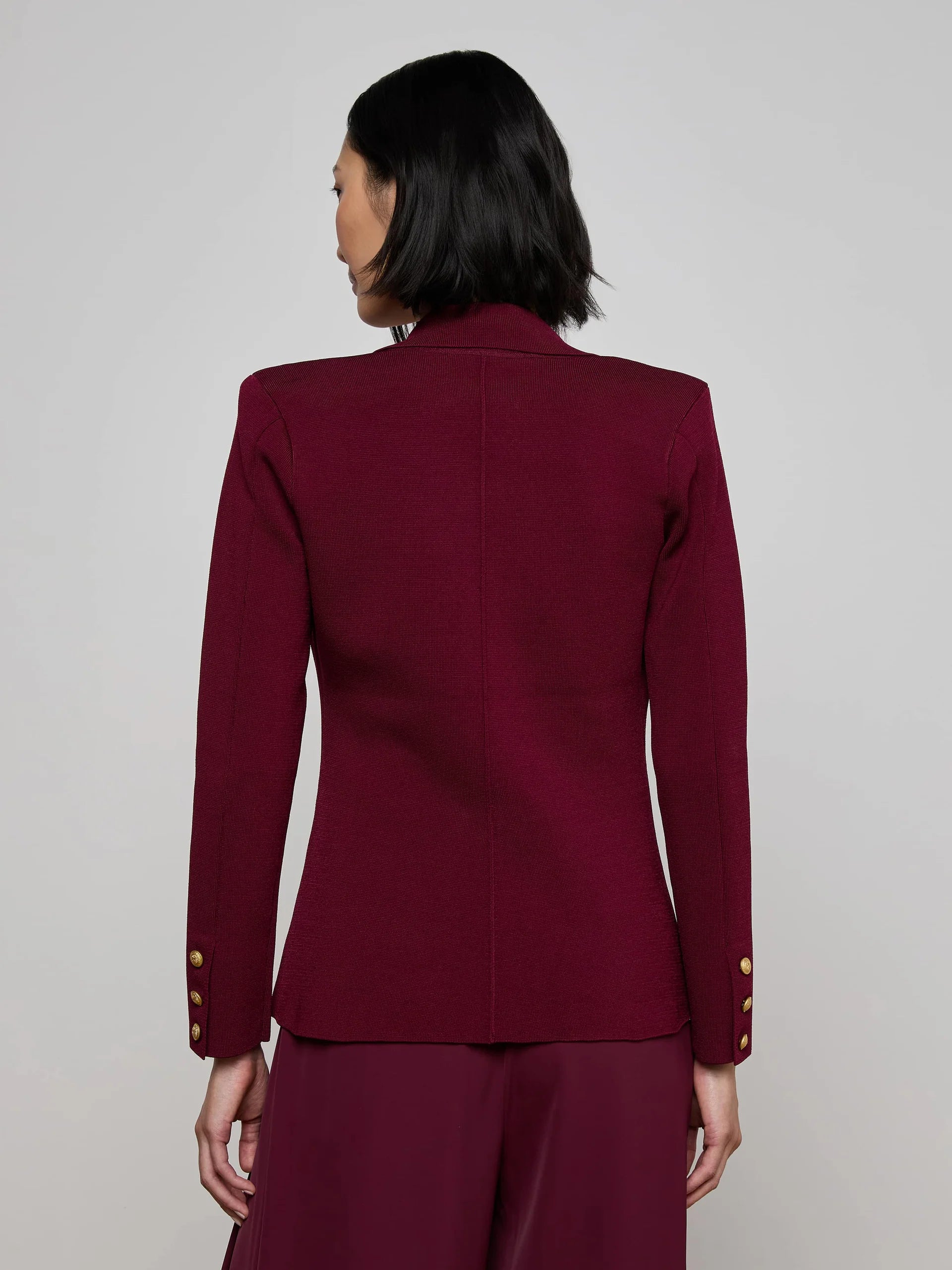 L'Agence Chamberlain Knit Blazer 80034NXTT2