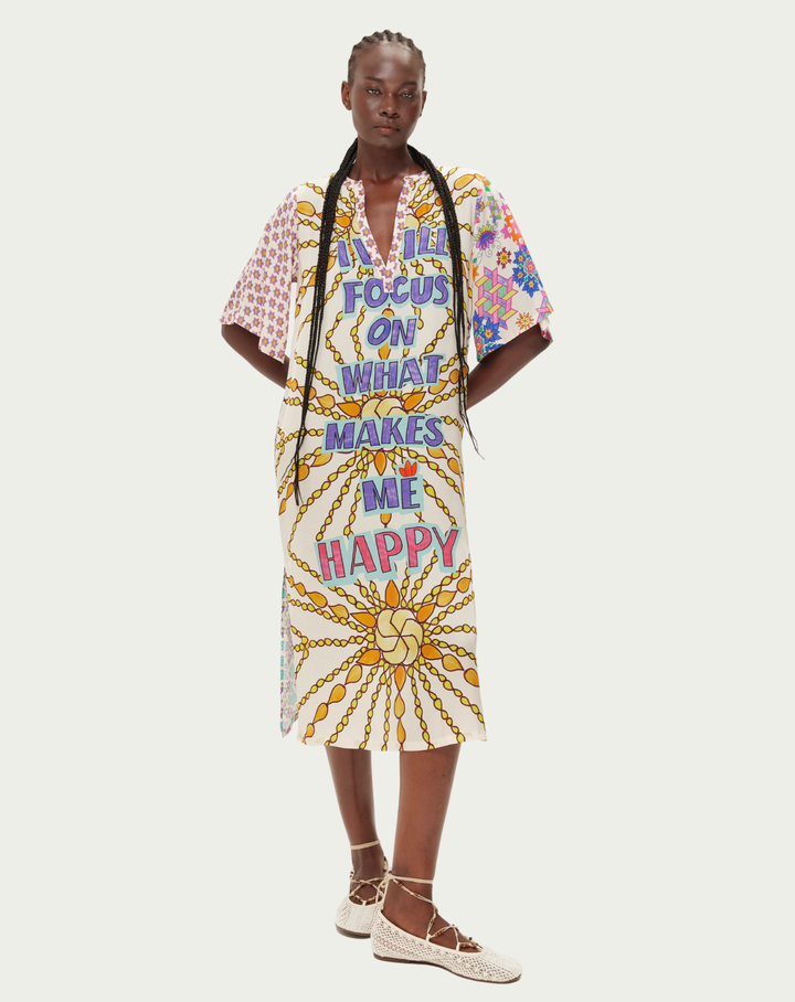 Me369 Stephanie Placket Maxi Dress 70897