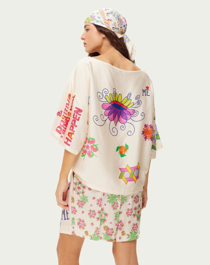 Me369 Dina Pleated Shorts 15007