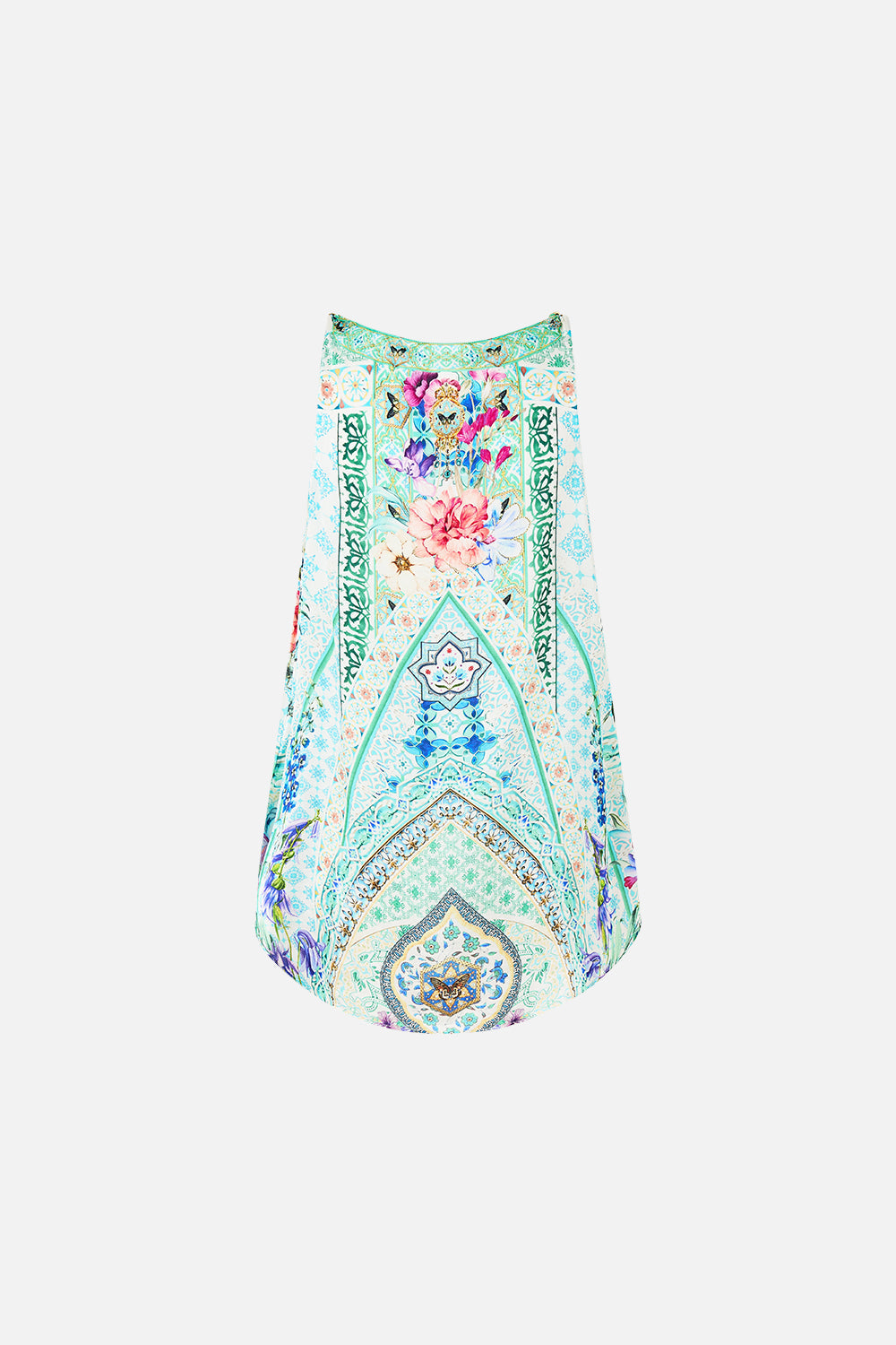 Camilla Tank Top with Strap Bead Detail 33365