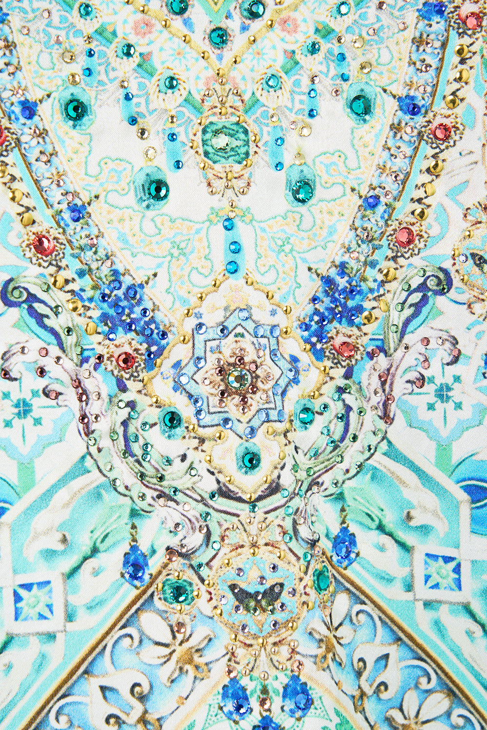 Camilla Tank Top with Strap Bead Detail 33365