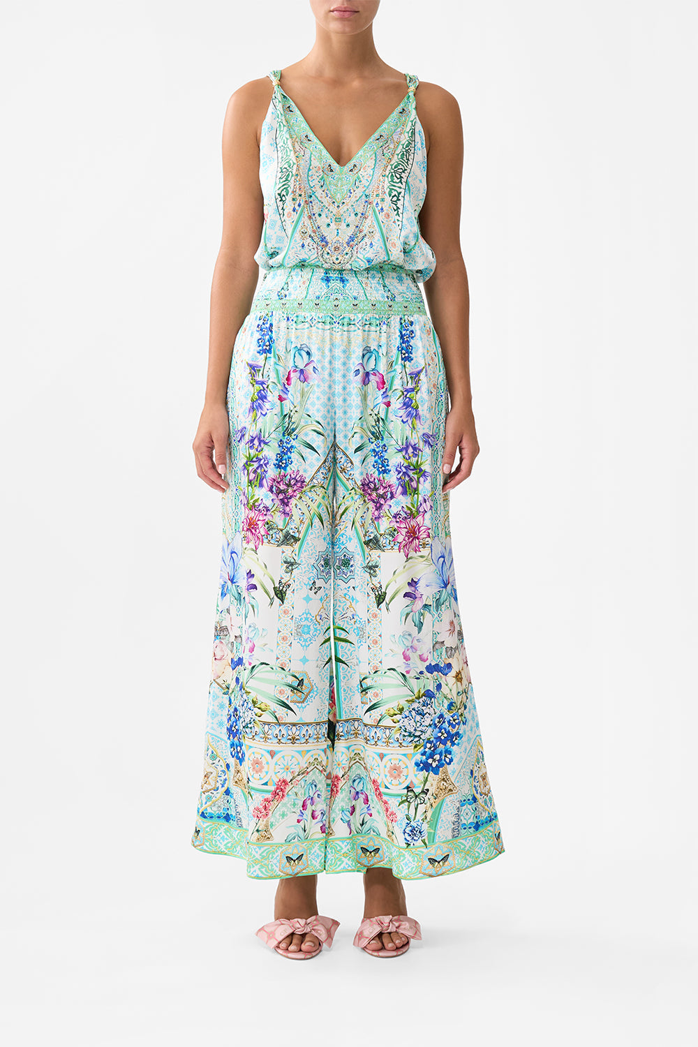 Camilla Shirred Waist Pant 33369