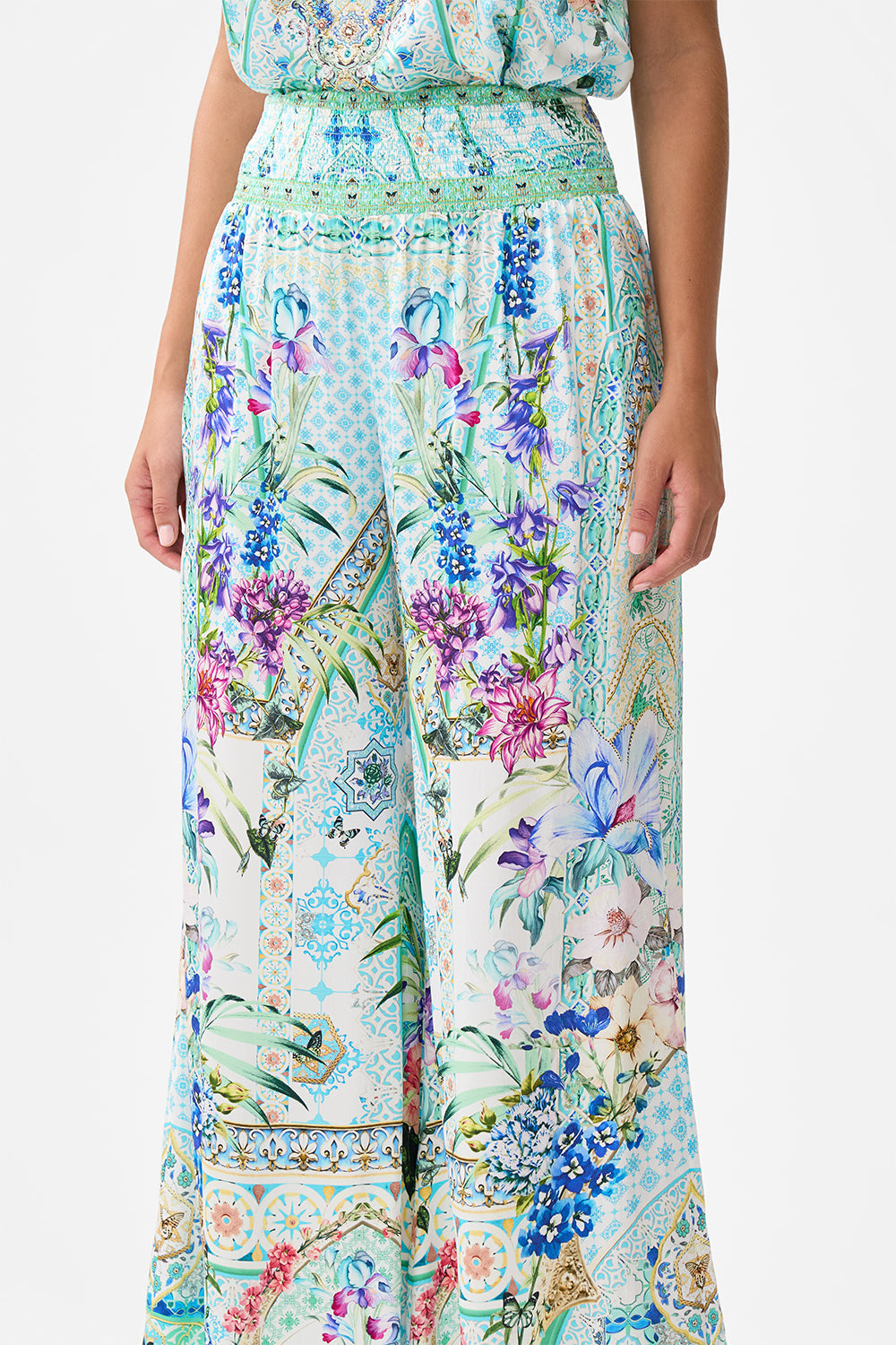 Camilla Shirred Waist Pant 33369