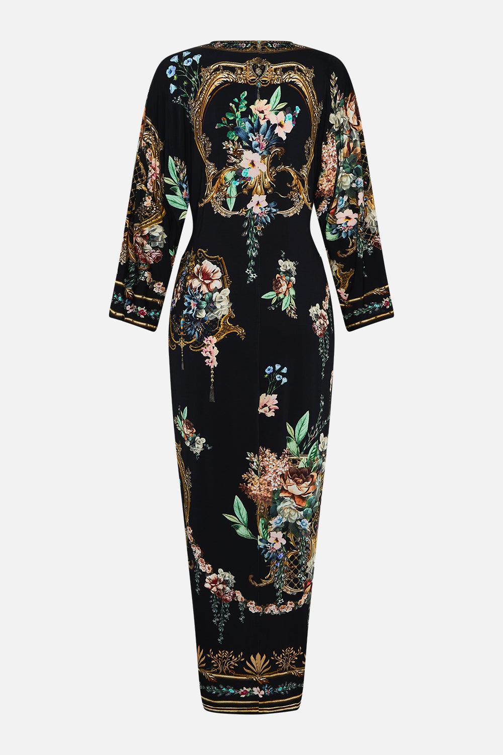 Camilla Long Split Front Twist Dress 34827