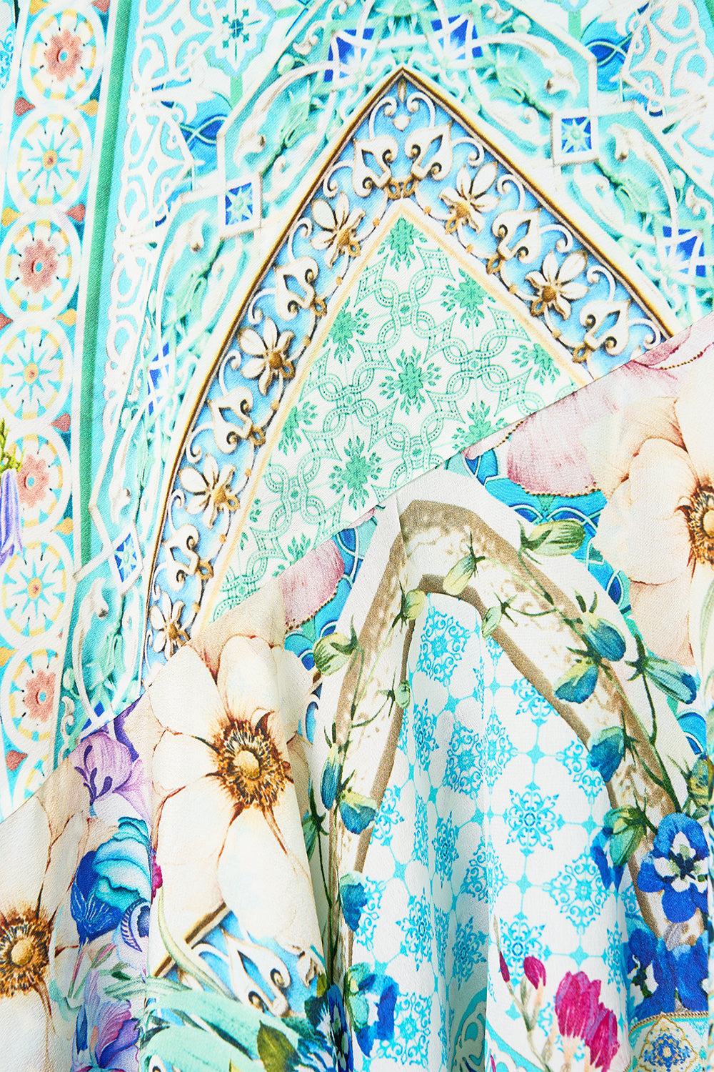 Camilla Frill Sleeve Long Dress 36045