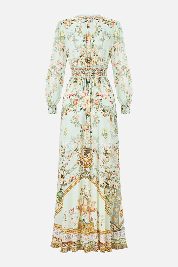 Camilla Button Dress With Shaped Waistband 00042734