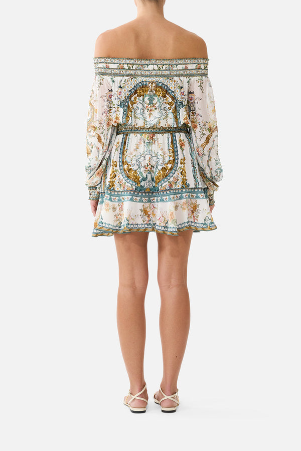 Camilla Off Shoulder Short Dress 00043813