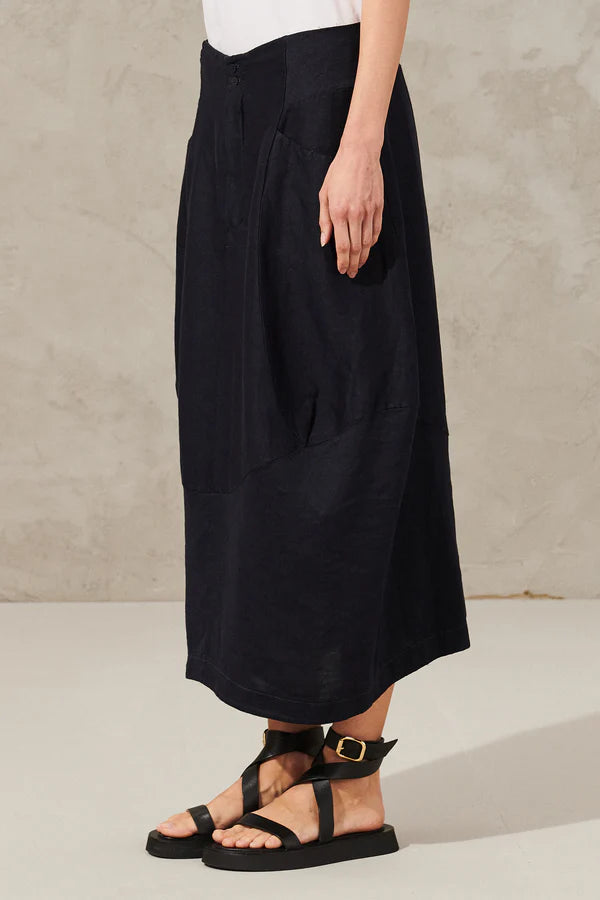 Transit CFDTRWB113 Skirt in Navy
