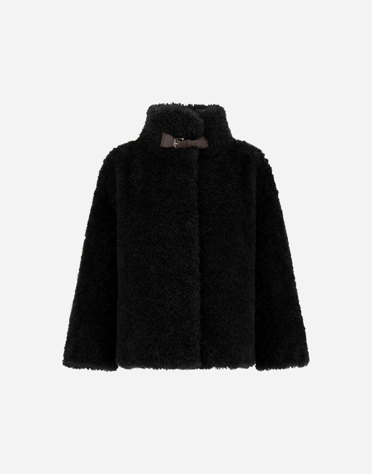Herno GI000331D Faux Fur Short Coat