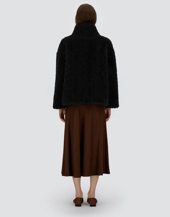 Herno GI000331D Faux Fur Short Coat