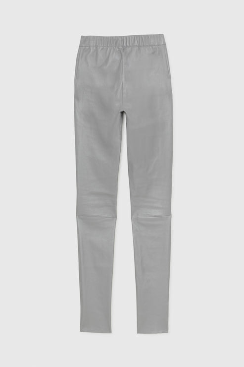 Max & Moi Perlegging Leather Trousers