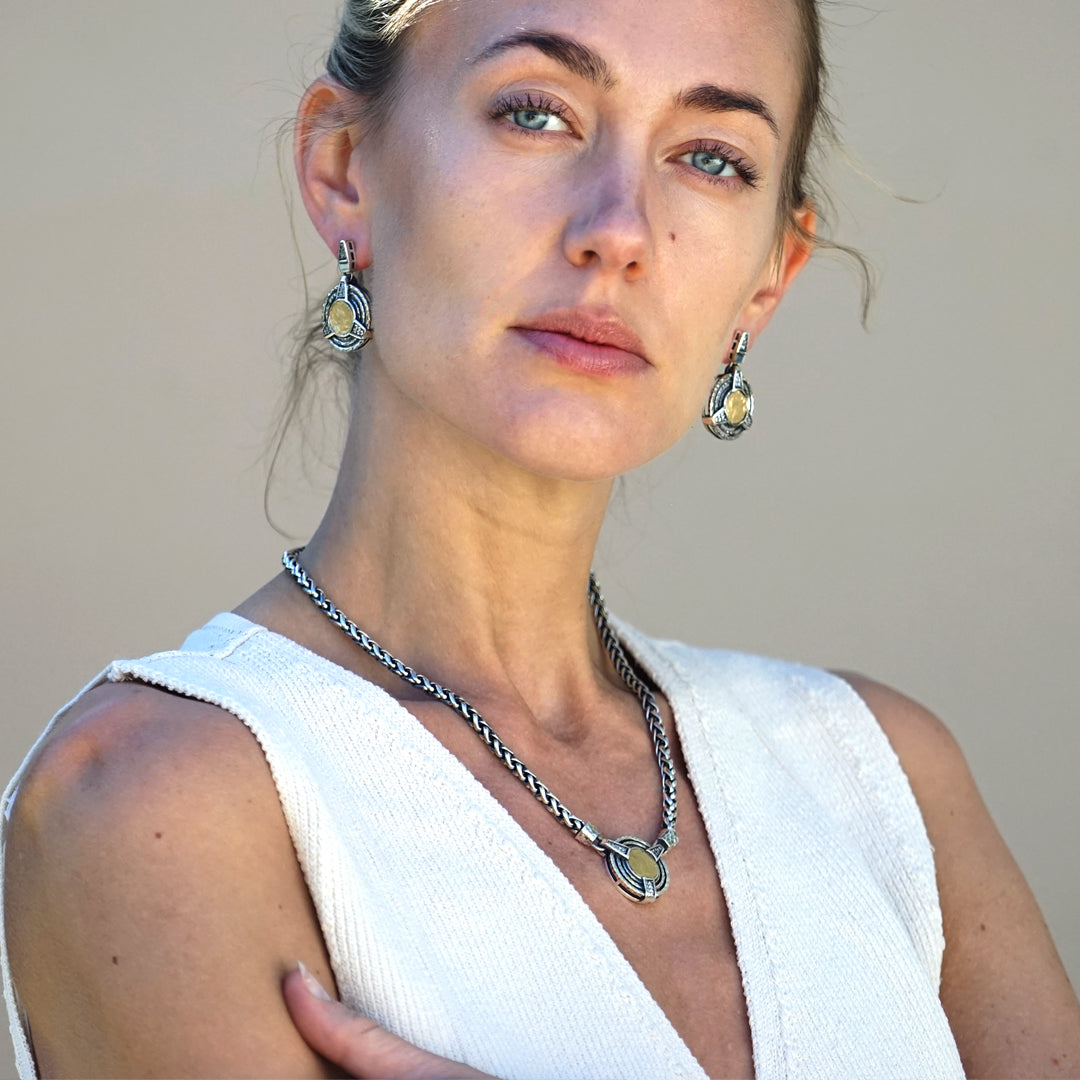 Tat2 Moro Coin Necklace N788