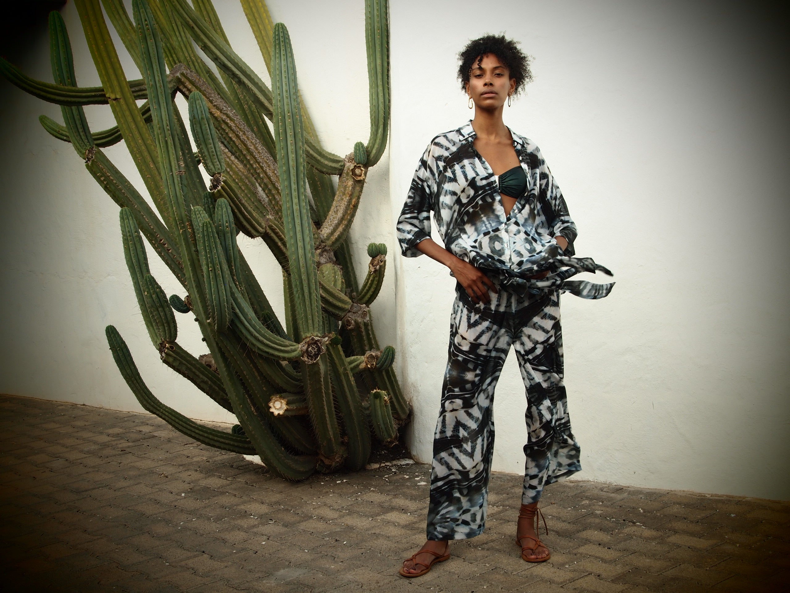 Mona Swims Elvis Pants in Phoenix