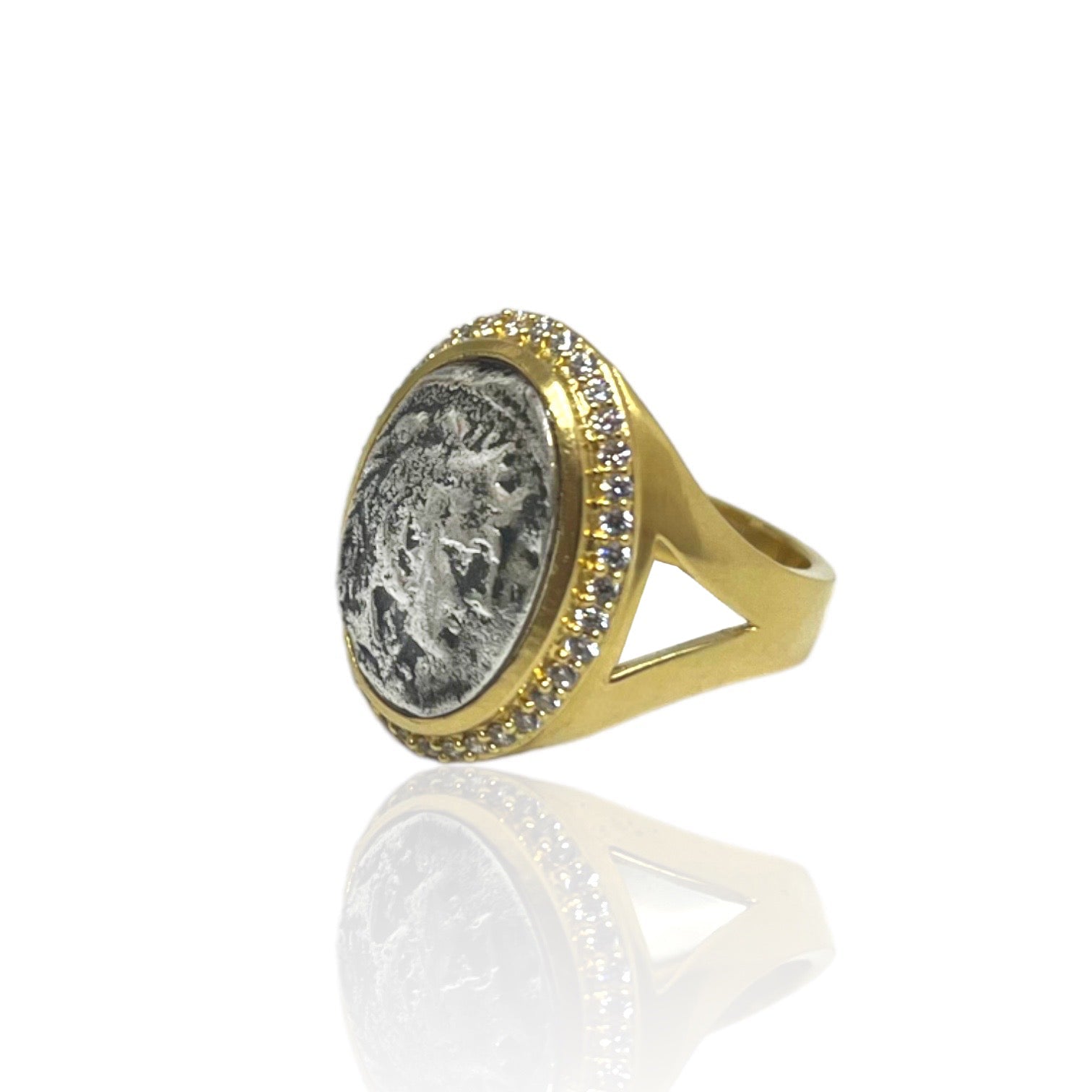 Tat2 Moneta Coin Ring R104
