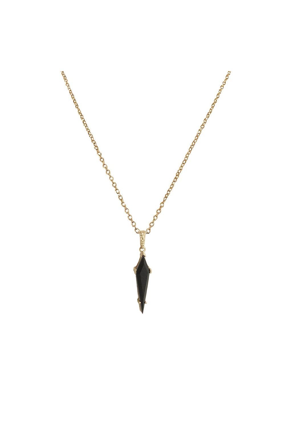 Tat2 Onyx Pendant Necklace N568