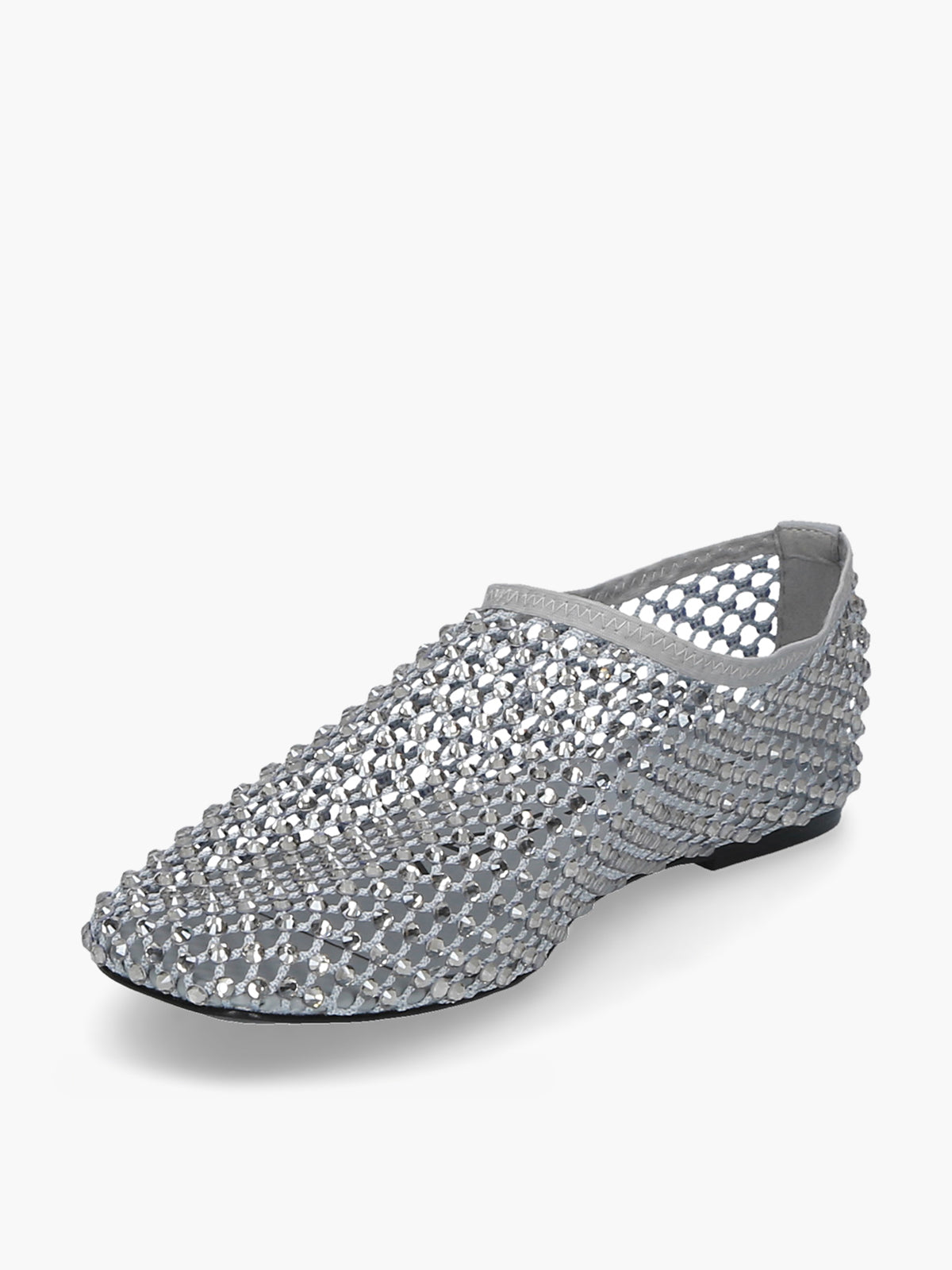 Strategia Rhinestone Ballerina Flats R11