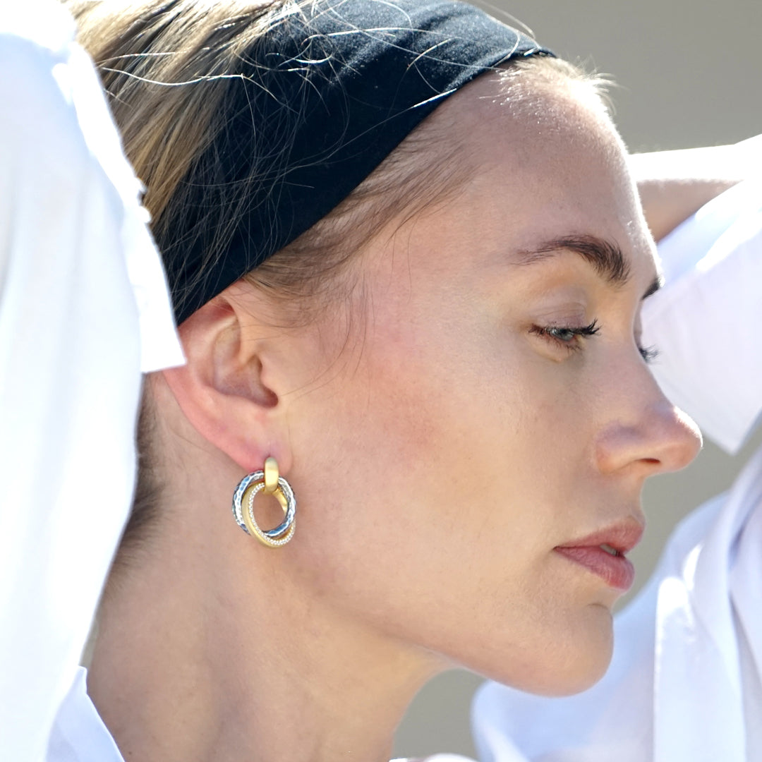 Tat2 Trinity Earrings E295