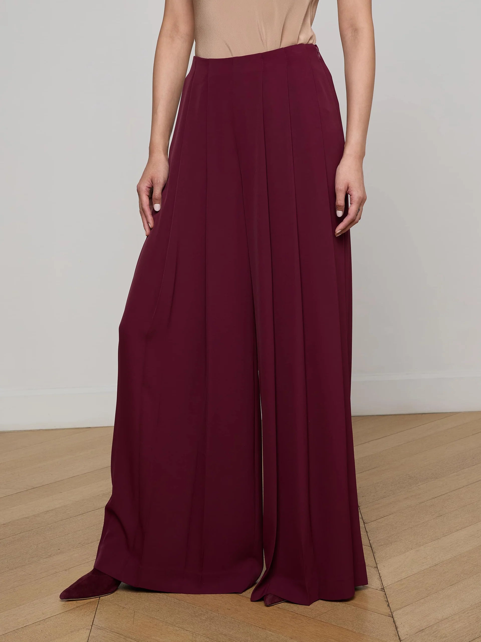 L'Agence Nova Pleated Pant 2854PHP