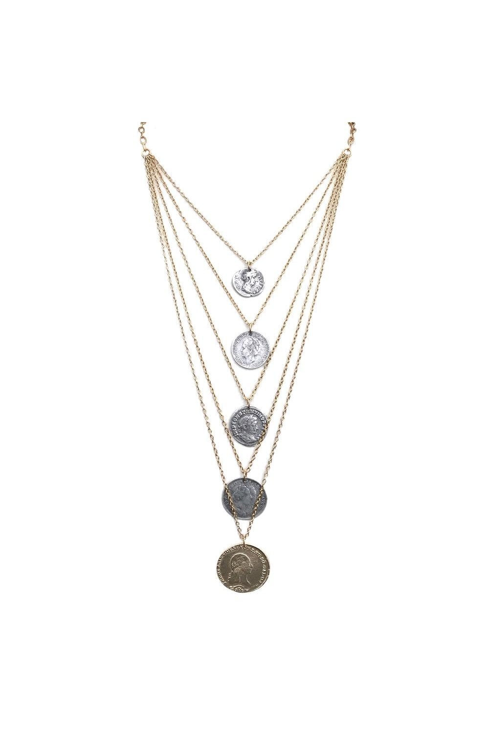 Tat2 Multi Chain Necklace N588