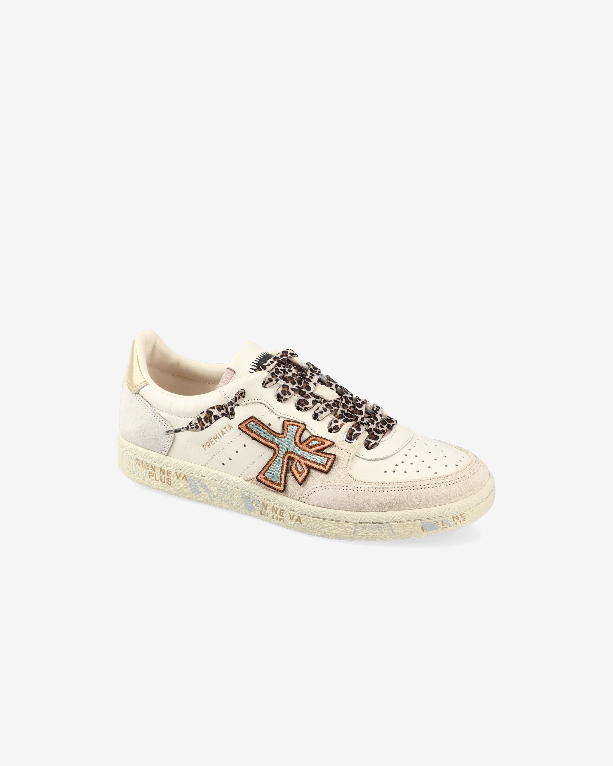 Premiata Trainers Basket 7317 in Cream