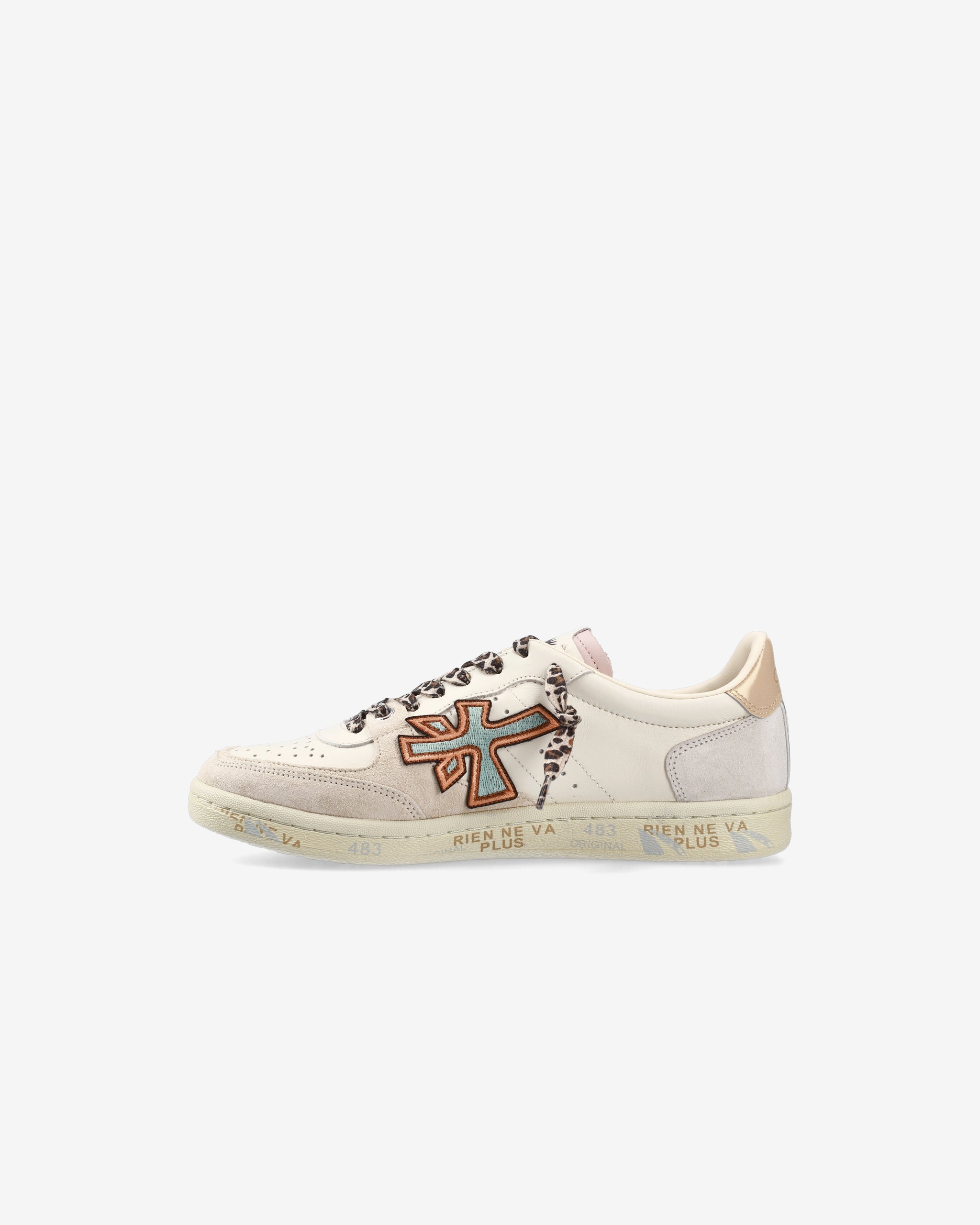 Premiata Trainers Basket 7317 in Cream