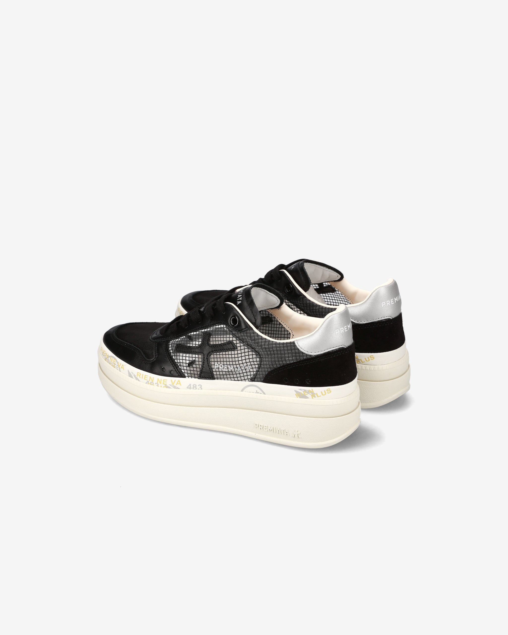 Premiata Trainers Micol 7445 in Black