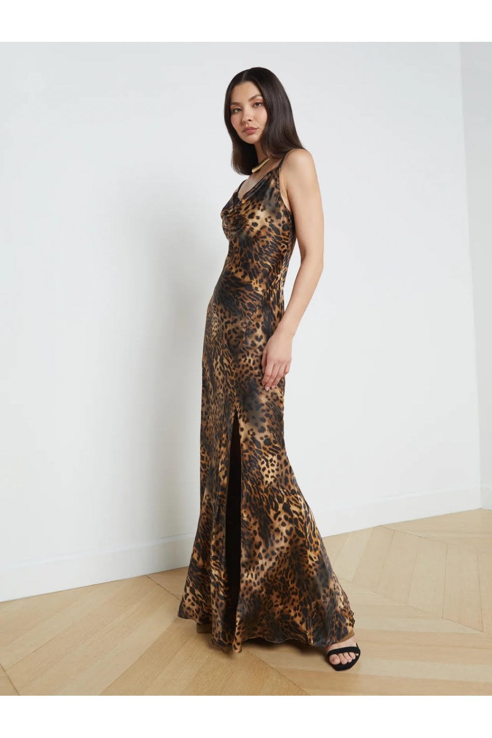 L'Agence Venice Leopard Maxi 61334ORQ