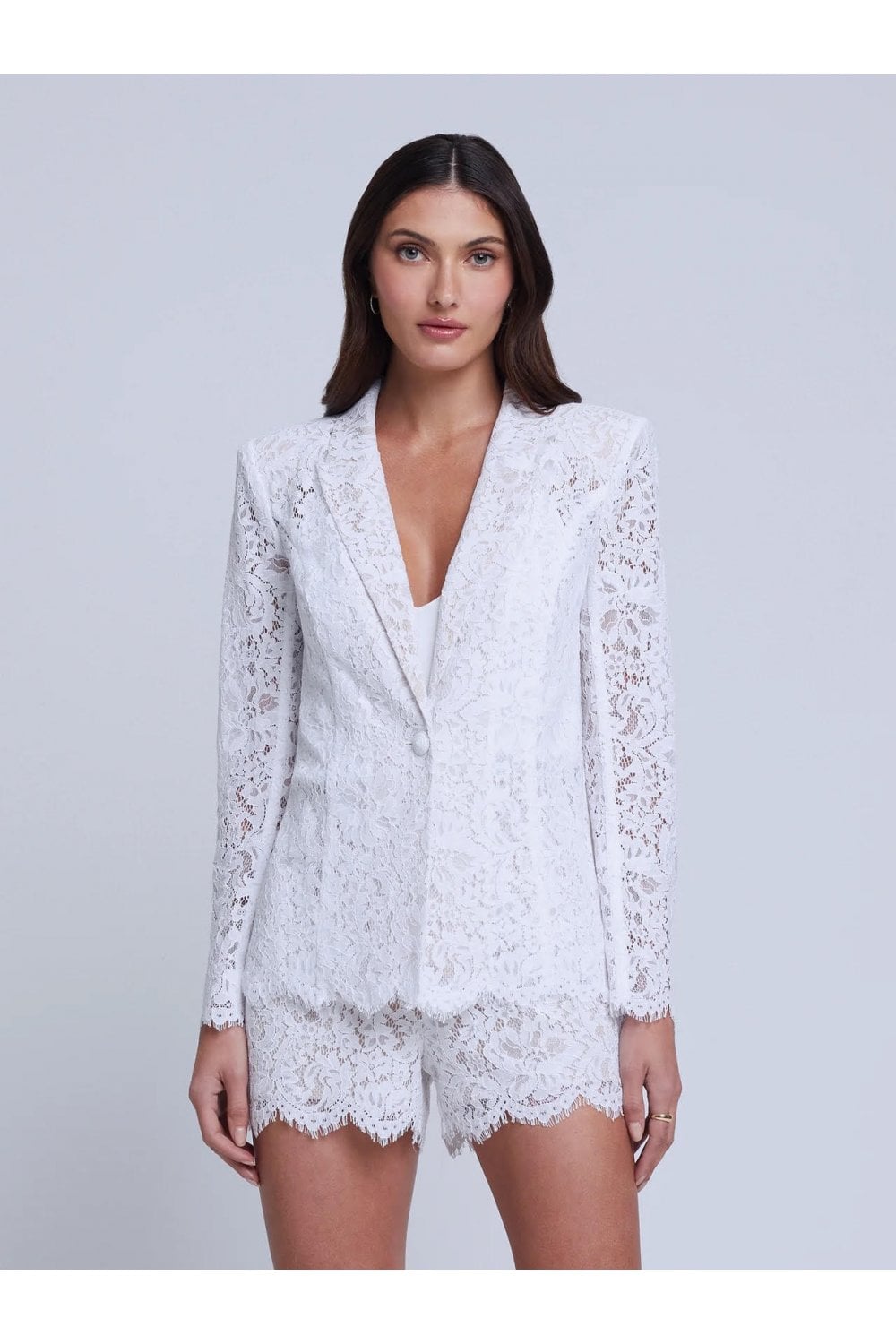 L'Agence Clementine Lace Blazer 1708HCL