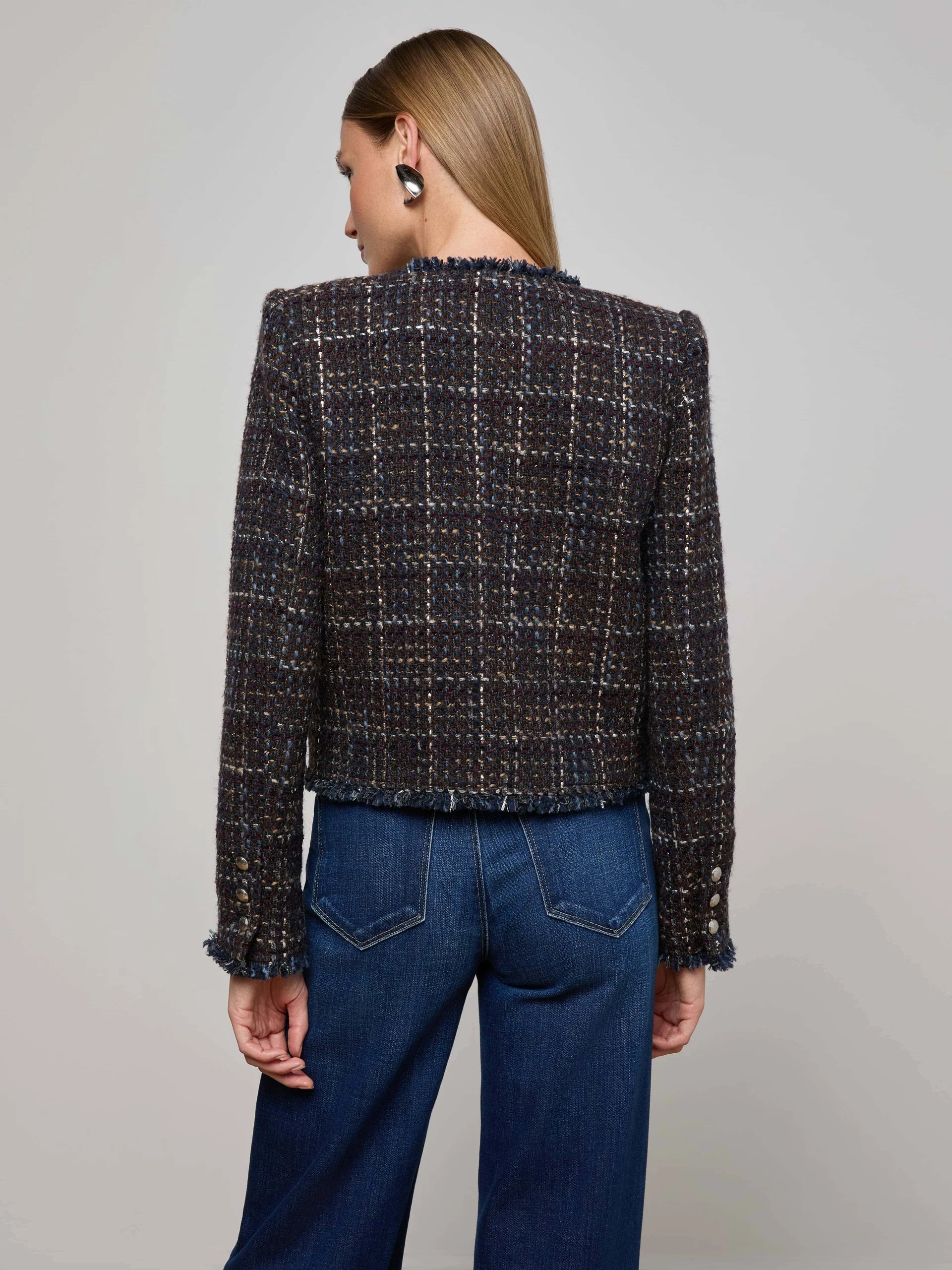 L'Agence Zaya Trim Jacket 1886GDK