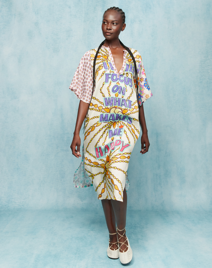 Me369 Stephanie Placket Maxi Dress 70897