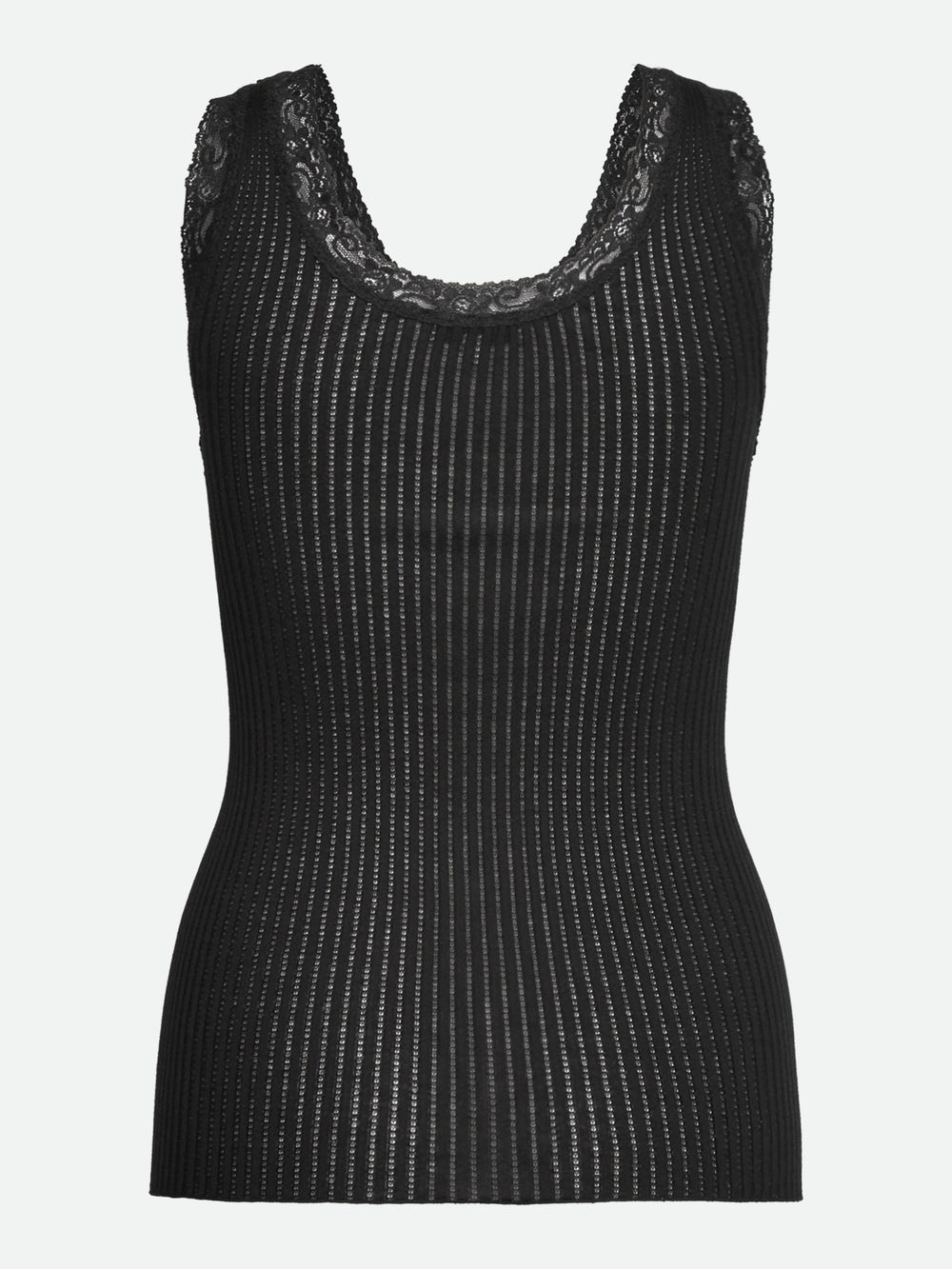 Rosemunde Belize U-neck Lace Top 102009