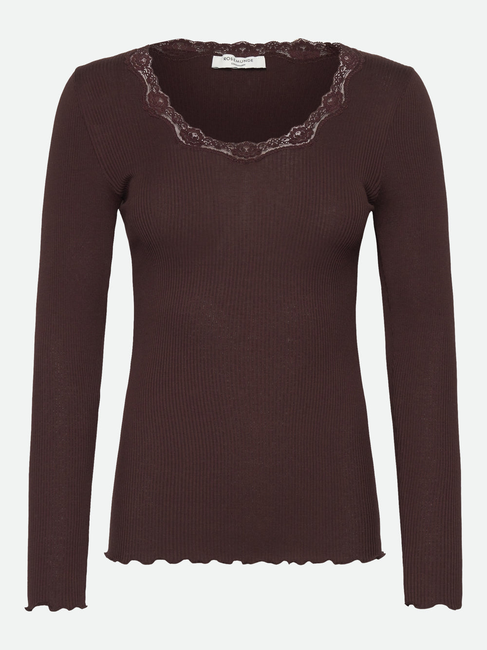 Rosemunde Babette U-neck Lace T-shirt 5369
