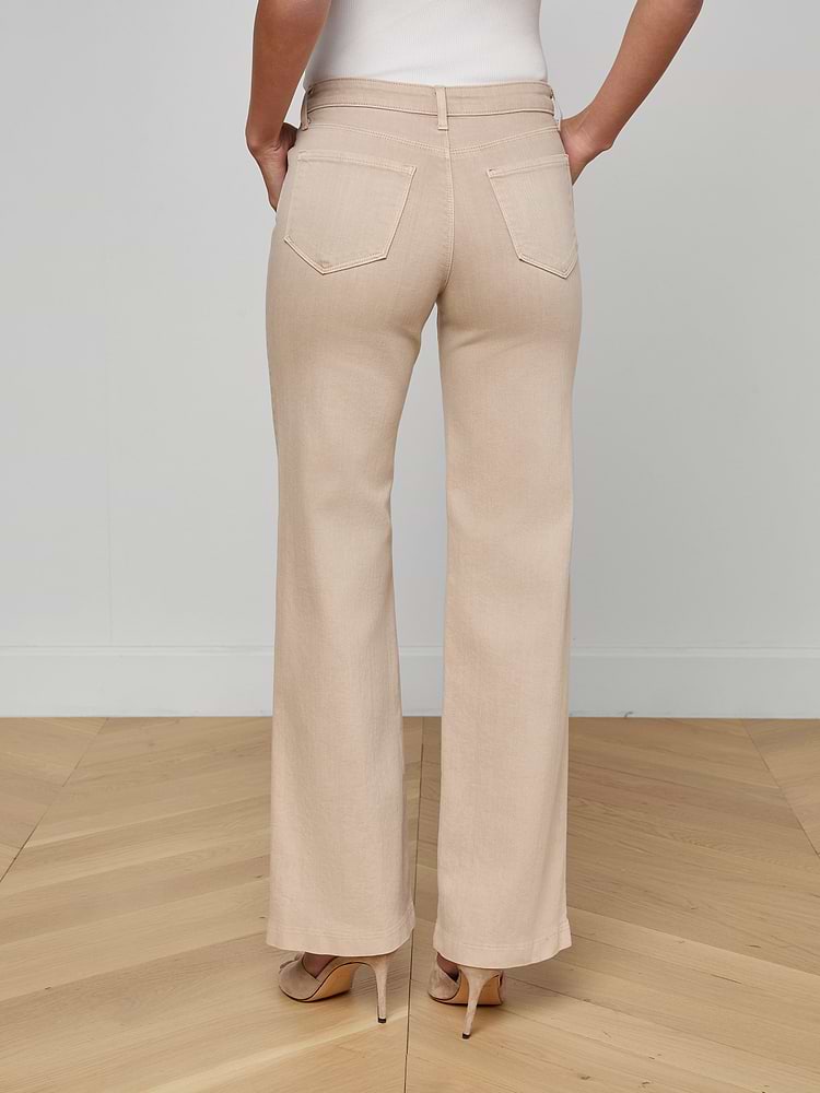 L'Agence Scottie H/R Wide Leg 2859KBO