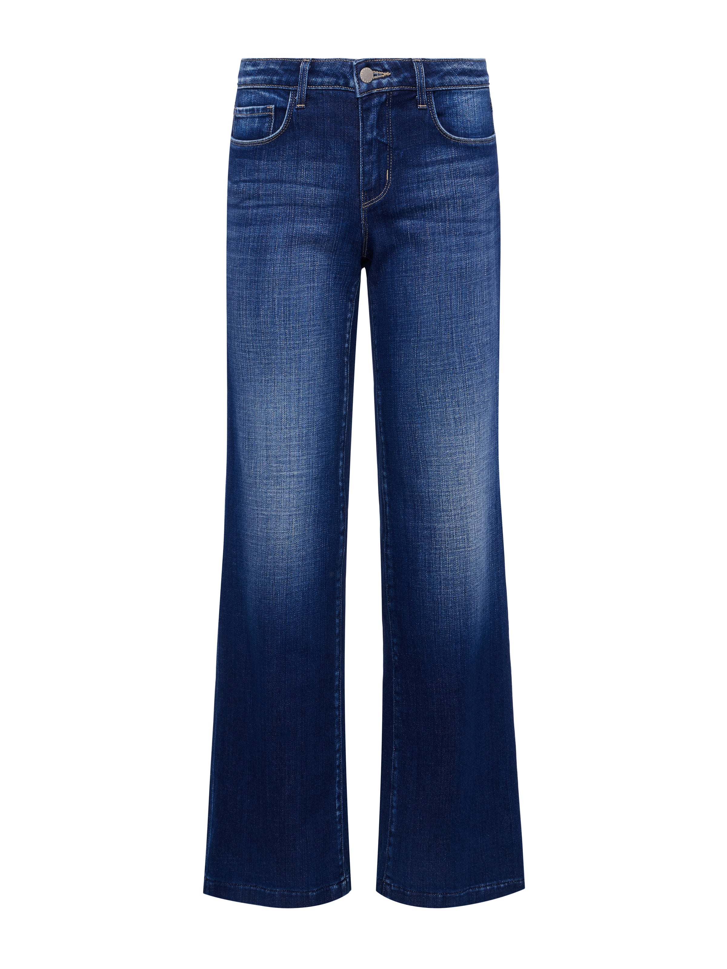 L'Agence Joanne Low Rise Wide Leg Jeans 2923RDM in Haven