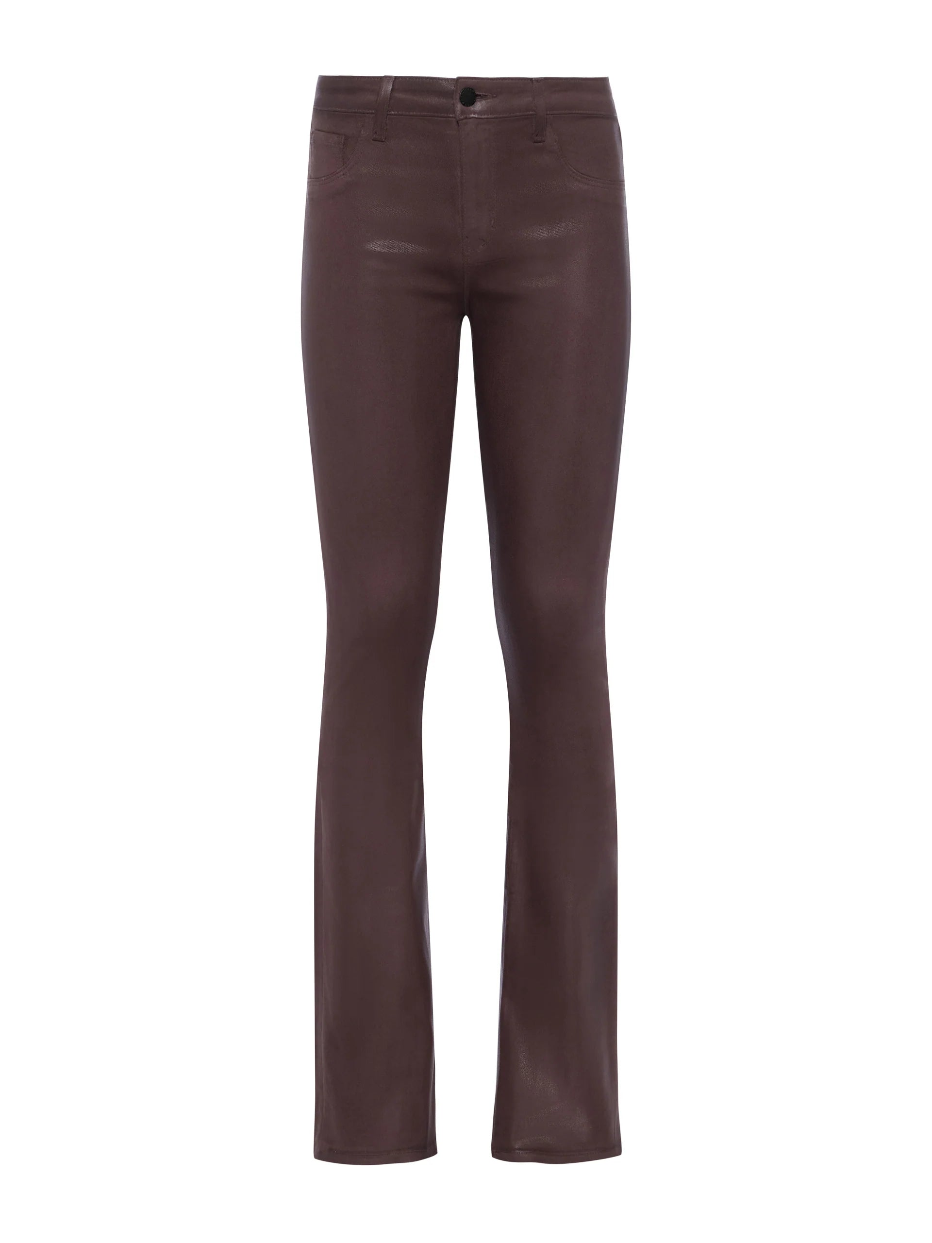 L'Agence Selma Coated Sleek Baby Boot Jeans 2700PDDC