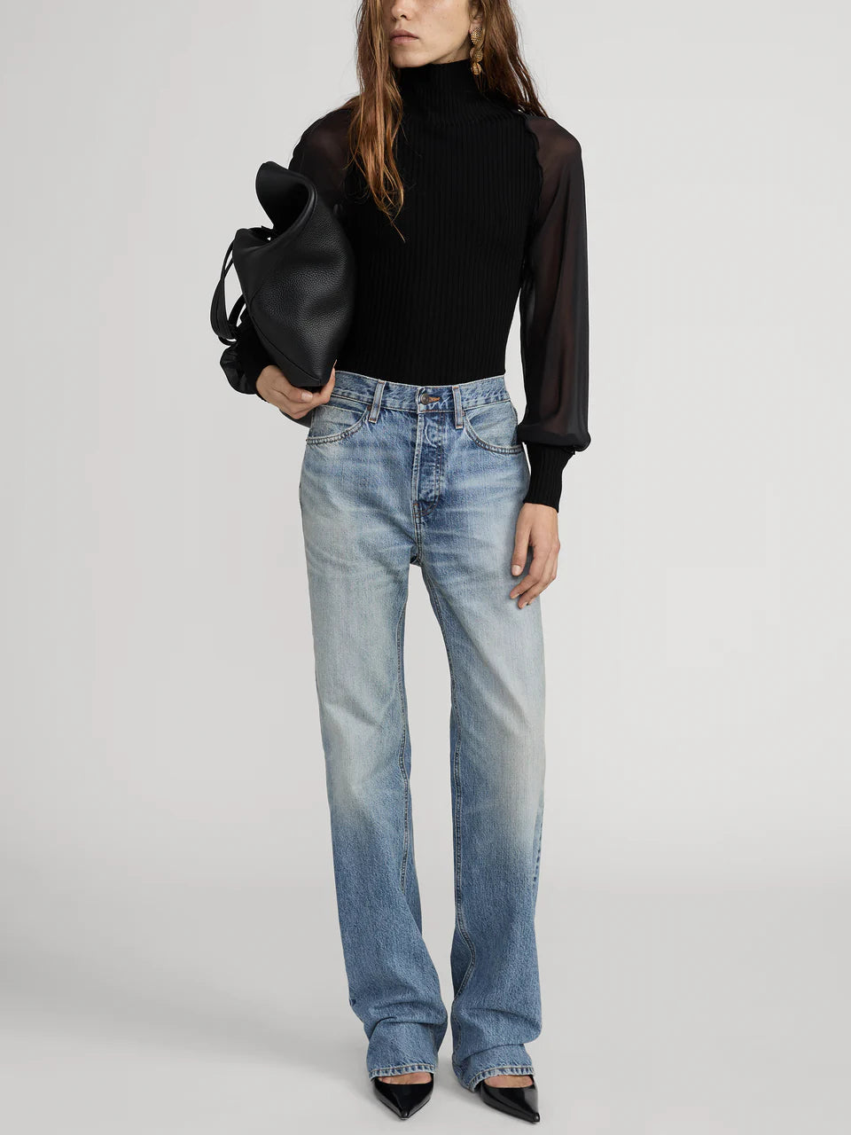Frame The Sheer Sleeve Top WP26KSW056