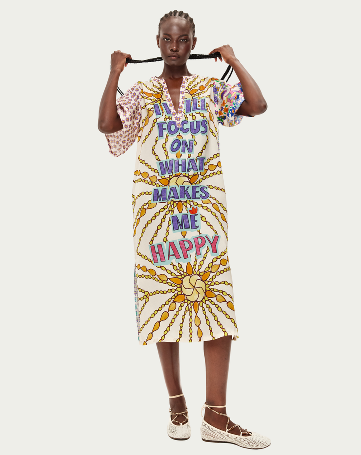 Me369 Stephanie Placket Maxi Dress 70897