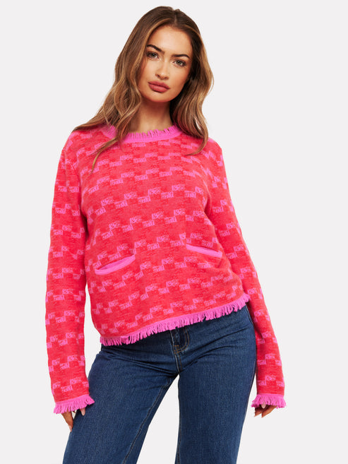 Brodie Gabriella Jumper in Pink