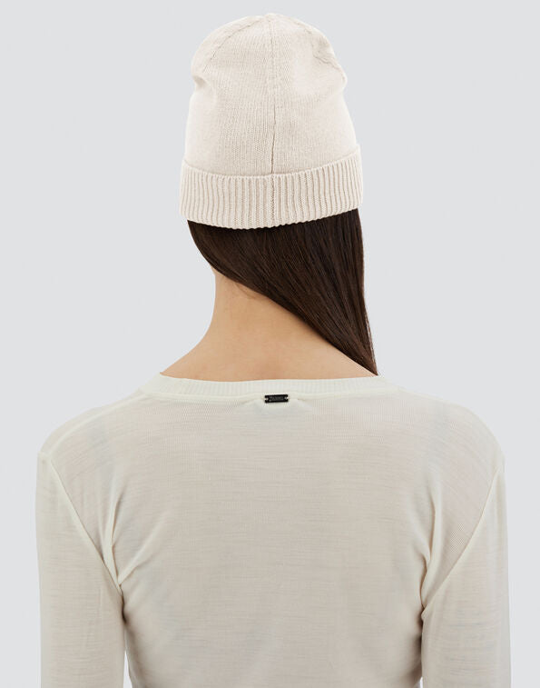 Herno Knitted Hat BER00004D in Blue or Beige