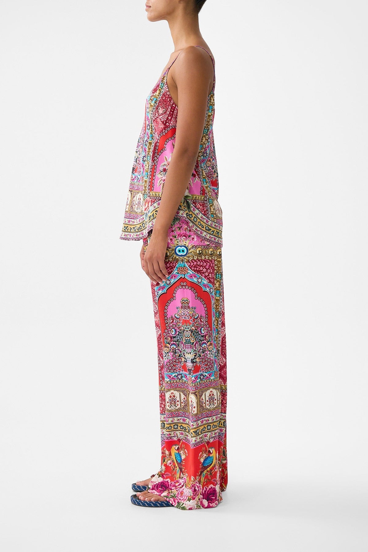 Camilla V Neck Bias Cami 00038136